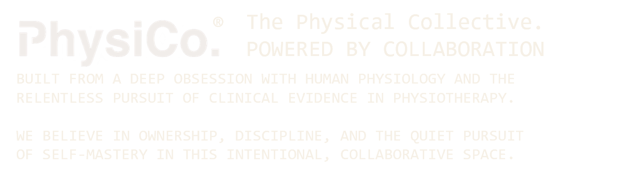 PhysiCo. — The Physical Collective. Powered by collaboration.